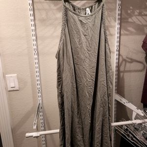 Mudd Sage Green Tunic Tank Top